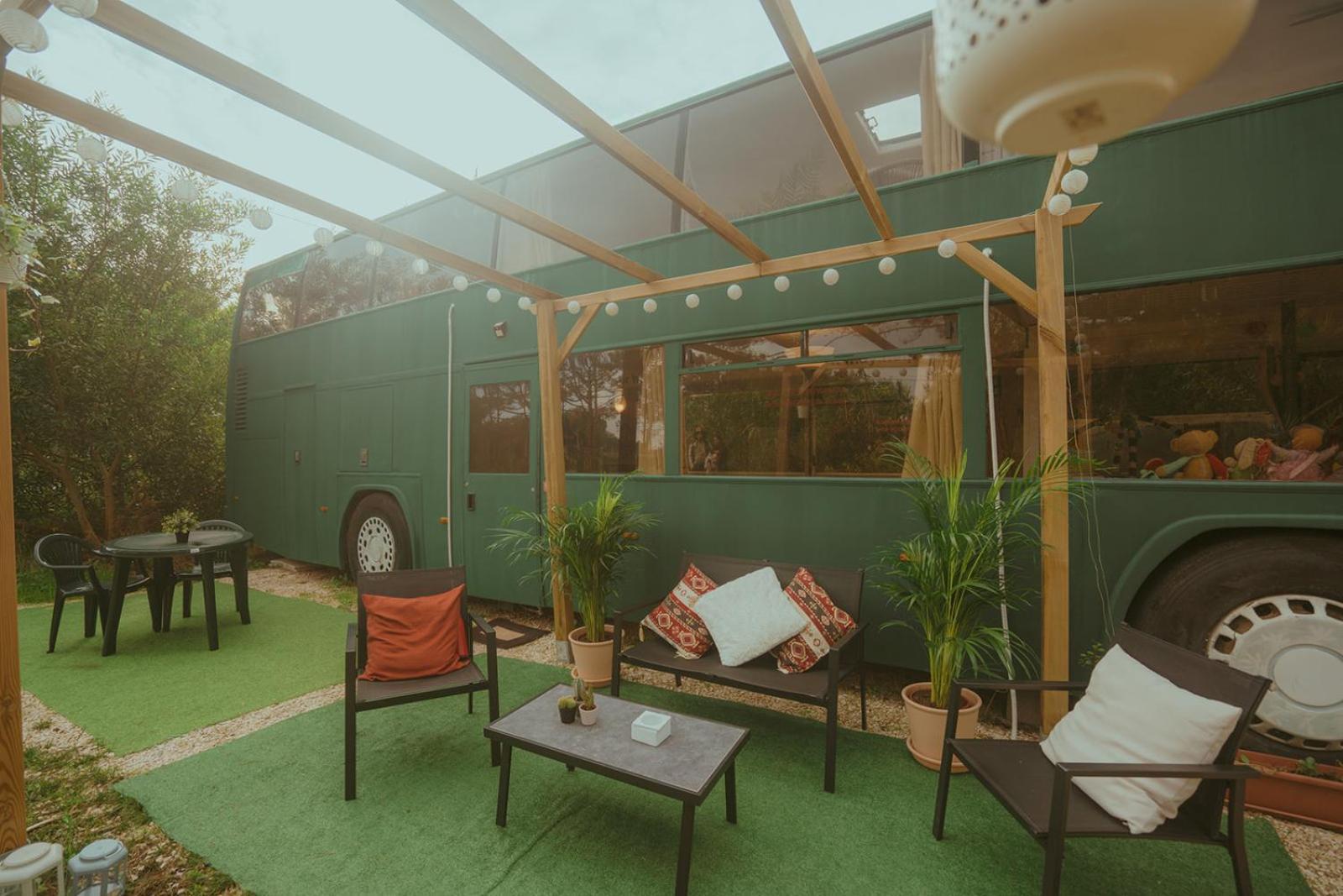The Amazing Inacio Bus Converted Home Sintra Exterior foto